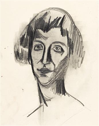 MAURICE STERNE Group of 5 pencil drawings of Mabel Dodge.